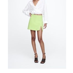 Zara Lime Green Skort